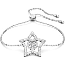 Laden Sie das Bild in den Galerie-Viewer, Swarovski Damen Armband Edelstahl silber Kristalle Stella Stern 5617881