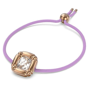 Swarovski Damen Armband Violett Textil Dulcis Kristall 5617983