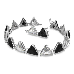 Swarovski Damen Armband Armreif Ortyx Kristalle Dreieckschliff sw weiß 5619154