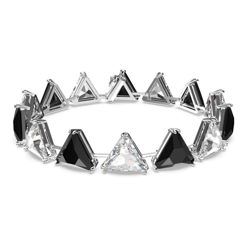 Swarovski Damen Armband Armreif Ortyx Kristalle Dreieckschliff sw weiß 5619154