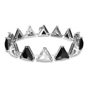 Swarovski Damen Armband Armreif Ortyx Kristalle Dreieckschliff sw weiß 5619154