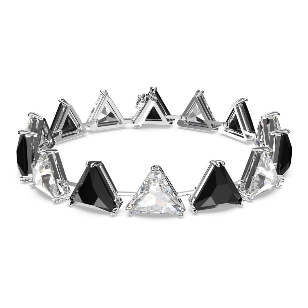 Swarovski Damen Armband Armreif Ortyx Kristalle Dreieckschliff sw weiß 5619154