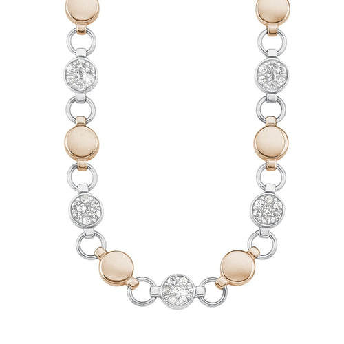s.Oliver Jewel Damen Halskette Edelstahl Bicolor SO1435/1 - 9239436