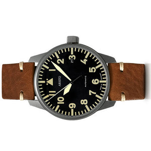 Aristo Unisex Uhr Armbanduhr Vintage Fliegeruhr Beo Automatik Titan 5H101Ti-VIN