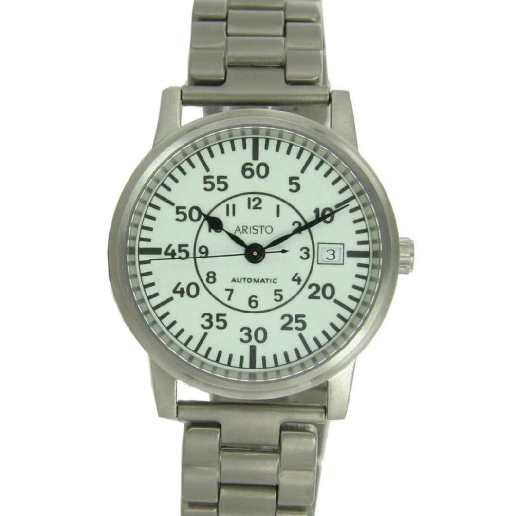 Aristo Unisex Uhr Armbanduhr U-Boot Uhr Automatik Titan 5H92TIB