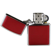 Laden Sie das Bild in den Galerie-Viewer, Zippo Feuerzeug Modell 685 Regular RED ANODIZED ALUMNM