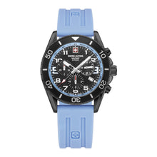 Laden Sie das Bild in den Galerie-Viewer, Swiss Alpine Military Herren Uhr Chronograph Analog Quarz 7029.9871SAM Silikon