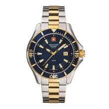 Laden Sie das Bild in den Galerie-Viewer, Swiss Alpine Military Herren Uhr Analog Quarz 7040.1145SAM Edelstahl