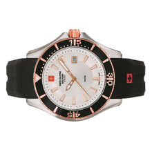 Laden Sie das Bild in den Galerie-Viewer, Swiss Alpine Military Herren Uhr Analog Quarz 7040.1852SAM Siikon