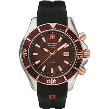 Laden Sie das Bild in den Galerie-Viewer, Swiss Alpine Military Herren Uhr Analog Quarz 7040.1856SAM Siikon