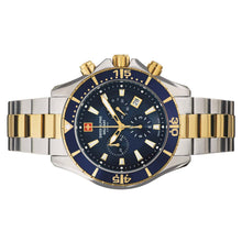 Laden Sie das Bild in den Galerie-Viewer, Swiss Alpine Military Herren Uhr Chronograph Analog Quarz 7040.9145SAM Edelstahl