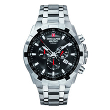 Laden Sie das Bild in den Galerie-Viewer, Swiss Alpine Military Herren Uhr Chrono 7043.9137SAM-1 Edelstahl