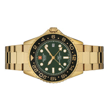 Laden Sie das Bild in den Galerie-Viewer, Swiss Alpine Military Herren Uhr Analog Quarz 7052.1114SAM Edelstahl