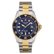 Laden Sie das Bild in den Galerie-Viewer, Swiss Alpine Military Herren Uhr Analog Quarz 7053.1145SAM Edelstahl