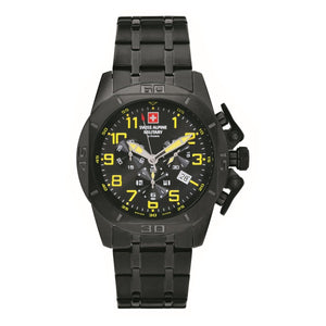 Swiss Alpine Military Herren Uhr Chrono 7063.9174SAM Edelstahl