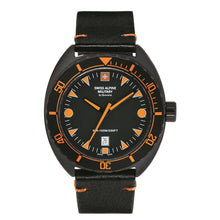 Laden Sie das Bild in den Galerie-Viewer, Swiss Alpine Military Herren Uhr Analog Quarz 7066.1579SAM Leder