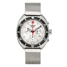 Laden Sie das Bild in den Galerie-Viewer, Swiss Alpine Military Herren Uhr Chronograph Analog Quarz 7066.9132SAM Edelstahl