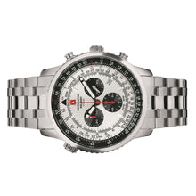 Laden Sie das Bild in den Galerie-Viewer, Swiss Alpine Military Herren Uhr Chronograph Analog Quarz 7078.9132SAM Edelstahl
