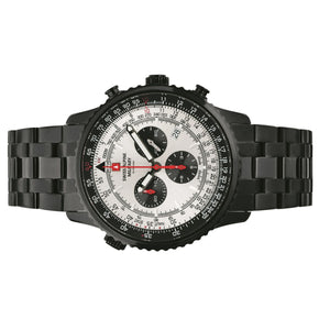 Swiss Alpine Military Herren Uhr Chronograph Analog Quarz 7078.9172SAM Edelstahl