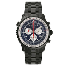 Laden Sie das Bild in den Galerie-Viewer, Swiss Alpine Military Herren Uhr Chronograph Analog Quarz 7078.9175SAM Edelstahl
