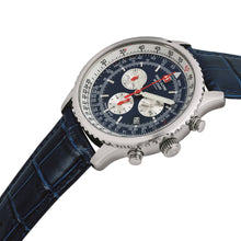 Laden Sie das Bild in den Galerie-Viewer, Swiss Alpine Military Herren Uhr Chronograph Analog Quarz 7078.9535SAM Leder