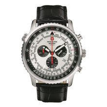 Laden Sie das Bild in den Galerie-Viewer, Swiss Alpine Military Herren Uhr Chronograph Analog Quarz 7078.9538SAM Leder