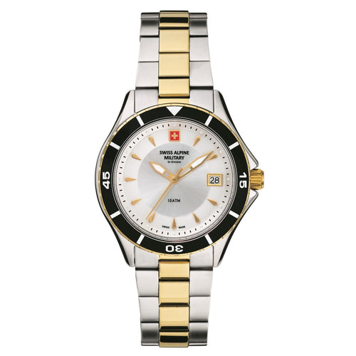 Swiss Alpine Military Damen Uhr Analog Quarz 7740.1142SAM Edelstahl