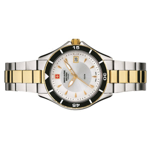 Swiss Alpine Military Damen Uhr Analog Quarz 7740.1142SAM Edelstahl