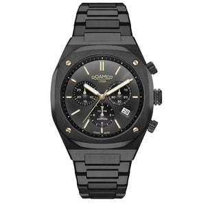 Roamer Herren Uhr Analog Quarz Chronograph 854837 44 50 50 Stingray R7 Edelstahl