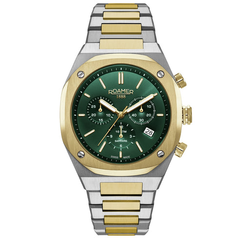 Roamer Herren Uhr Analog Quarz Chronograph 854837 47 75 50 Stingray R7 Edelstahl