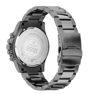 Roamer Herren Uhr Chronograph Quarz 861837 44 45 20 Rimini Edelstahl