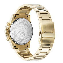 Laden Sie das Bild in den Galerie-Viewer, Roamer Herren Uhr Chronograph Quarz 861837 48 55 20 Rimini Edelstahl