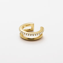 Laden Sie das Bild in den Galerie-Viewer, Esprit Damen Ohrringe Single Earcuff Klemme Silber godlfarben S.88676211