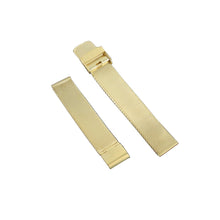 Laden Sie das Bild in den Galerie-Viewer, Vollmer Uhrenarmband Milanaiseband Edelstahl gold 18 mm 8946CH6