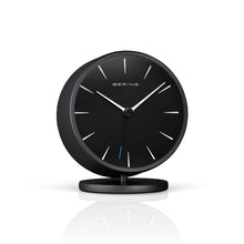Laden Sie das Bild in den Galerie-Viewer, Bering Wecker Tischuhr Alarmclock Analog  - 90096-220R schwarz