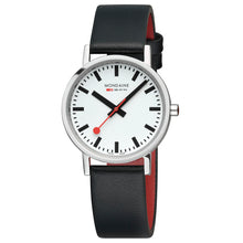 Laden Sie das Bild in den Galerie-Viewer, Mondaine Unisex Uhr Classic Armbanduhr 36 mm A660.30314.11SBBV Leder