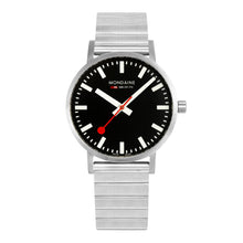 Laden Sie das Bild in den Galerie-Viewer, Mondaine Herren Uhr Classic Armbanduhr 40 mm A660.30360.16SBW Edelstahl