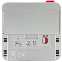 Laden Sie das Bild in den Galerie-Viewer, ATRIUM Wecker Digital Quarz Funkwecker A740-19  Nachtlicht Reise-Wecker silber