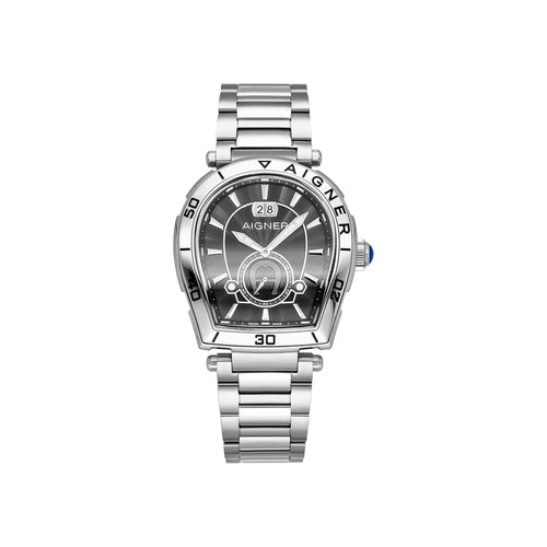 Aigner Herren Uhr Trapani Edelstahl silber AGW.262002
