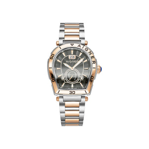 Aigner Herren Uhr Trapani Edelstahl bicolor AGW.262006