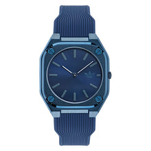 Laden Sie das Bild in den Galerie-Viewer, Adidas Unisex Uhr CITY TECH THIN Silikon blau AOFH24001