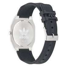Laden Sie das Bild in den Galerie-Viewer, Adidas Unisex Uhr CITY TECH THIN Silikon schwarz AOFH24002