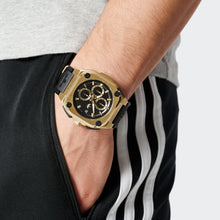 Laden Sie das Bild in den Galerie-Viewer, Adidas Unisex Uhr Chrono CITY TECH THREE Silikon schwarz AOFH24018