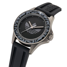 Laden Sie das Bild in den Galerie-Viewer, Adidas Unisex Uhr EXPRESSION ONE Silikon schwarz AOFH24511