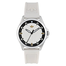 Laden Sie das Bild in den Galerie-Viewer, Adidas Unisex Uhr ICONIC ONE Silikon weiß AOFH25002