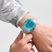 Laden Sie das Bild in den Galerie-Viewer, Adidas Unisex Uhr DIGITAL Athletics One Kunststoff transparent AOFH25003