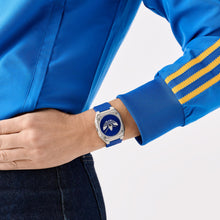 Laden Sie das Bild in den Galerie-Viewer, Adidas Unisex Uhr City Tech Silikon blau AOFH25009