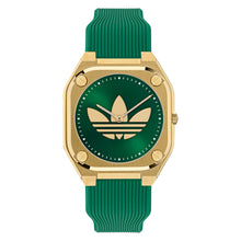 Laden Sie das Bild in den Galerie-Viewer, Adidas Unisex Uhr City Tech Silikon grün AOFH25011