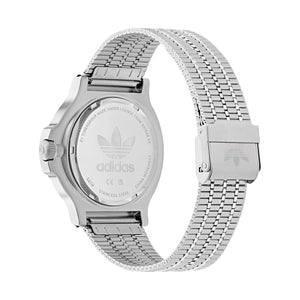 Adidas Unisex Uhr EXPRESSION THREE Edelstahl silber AOFH25505
