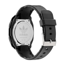 Laden Sie das Bild in den Galerie-Viewer, Adidas Unisex Uhr CITY TECH SIX SST Silikon schwarz AOFH26015